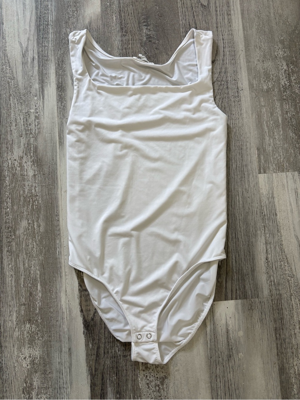 Maurices White Scoop Neck Bodysuit